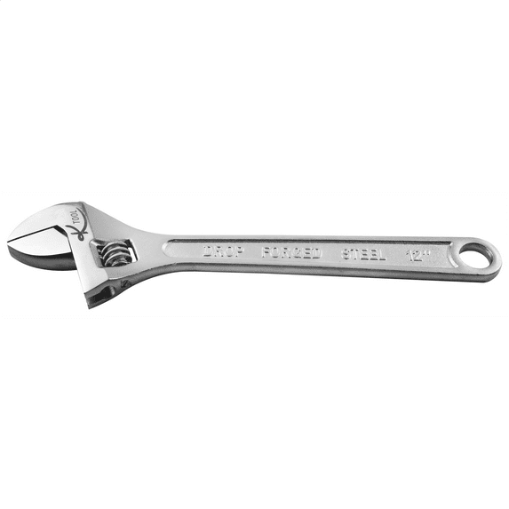 K-Tool 48012 12" Adjustable Wrench with 1-1/2" Jaw Capacity (EA)