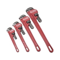 10-Inch Adjustable Wrench – Heat-Treated, Chrome-Plated, Max Jaw 1-3/8" – Heavy-Duty Forged Steel