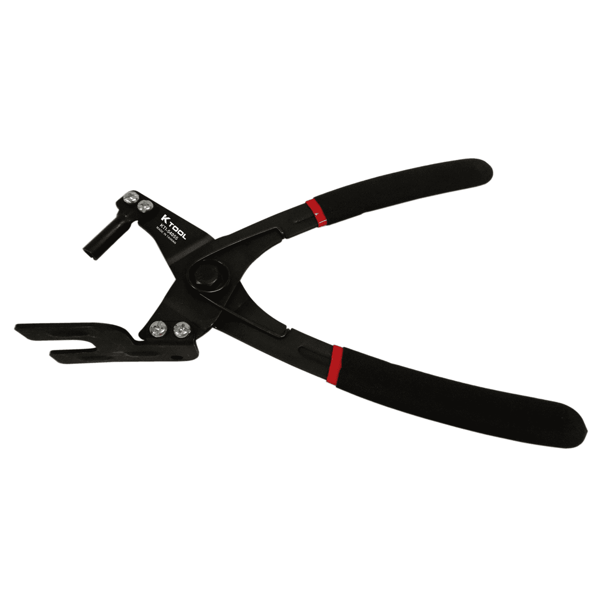 K-Tool 54055 Heavy Duty Exhaust Grommet Pliers with 25-Degree Offset