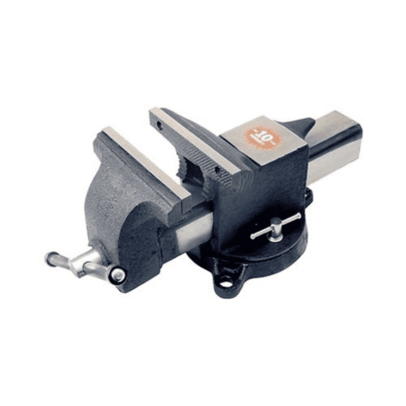 K-Tool 64105 5" Steel Bench Vise with 5-1/4" Jaw Opening