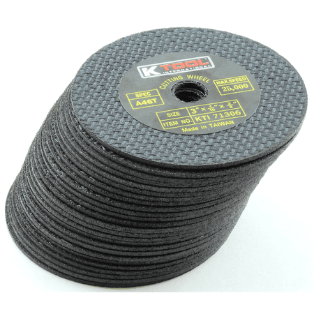 K-Tool 71300 50-pk of 3" x 1/16" Abrasive Cut-Off Discs