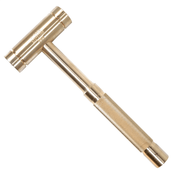 K-Tool 71783 48 oz. Solid Brass Hammer with 1-1/4 Head Diameter (EA)