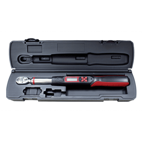 K-Tool 72130 3/8" Drive Digital 16-1/4 Torque Wrench, 10-100 ft/lbs