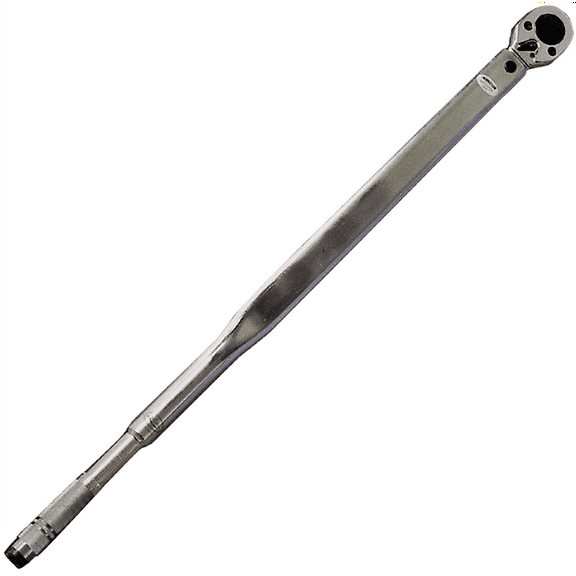 K Tool 72175 Ratcheting Torque Wrench, 100-600 ft/lbs, Click Style, Case Included