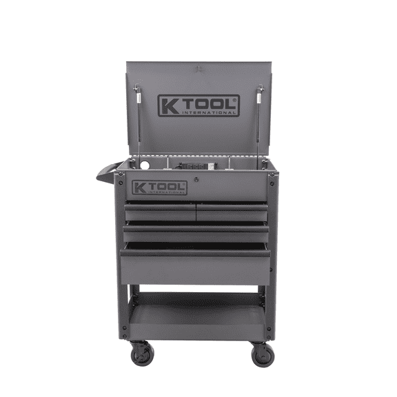 K Tool 75150 35 in 500 lbs Premium 4 Drawer Service Cart