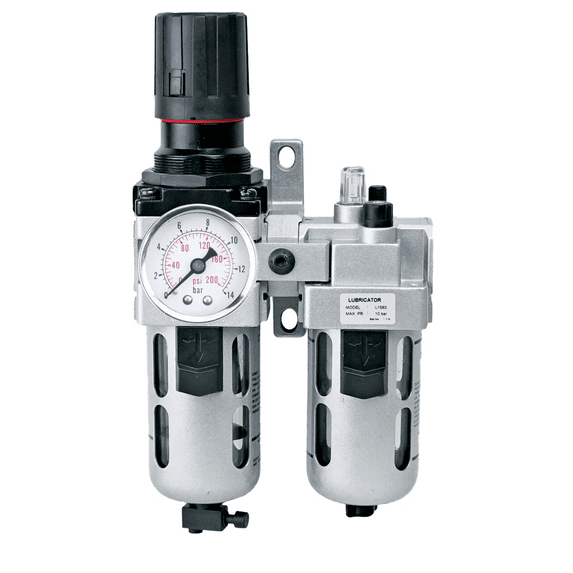 K-Tool 89184 Filter-Regulator & Lubricator, Intermediate 2 Pc