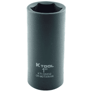 K Tool International 1" SOC IMP 1/2" DR DEEP 6 PT