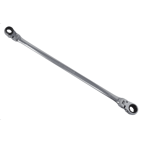 K Tool International Ratcheting Wrench Double Flex 120 Tooth 13mm x 15mm