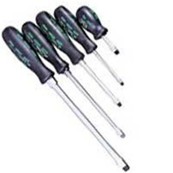 K Tool International 5 Piece Slotted Screwdriver Set