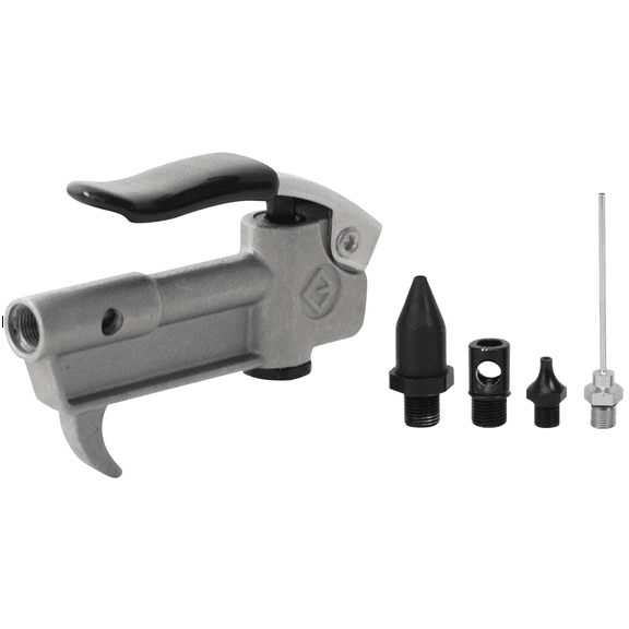 K Tool International Air Blow Gun Kit 4 Tips