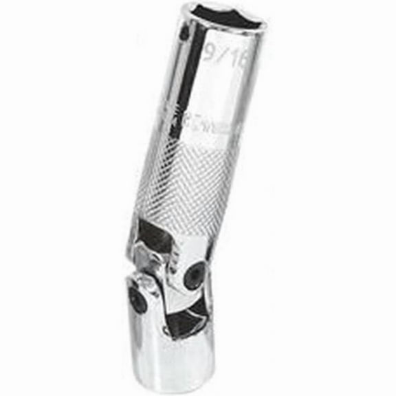 K Tool International 22438 Spark Plug Socket Magnetic Universal Joint 14mm 6 Point