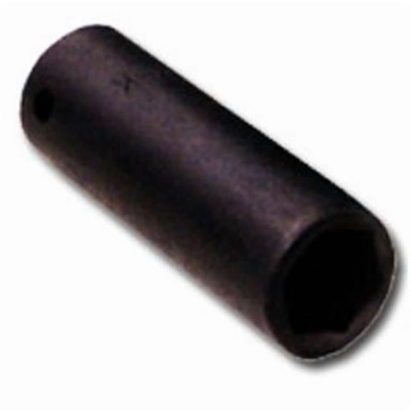 K Tool International KTI38214 1/2 Inch Drive Deep 6 Point Impact Socket - 14mm