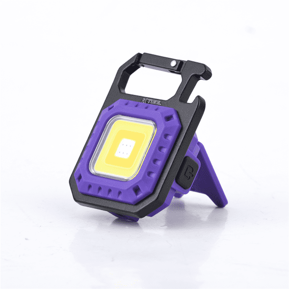 K Tool International Mini Work Light, 1000LM Rechargeable - Purple