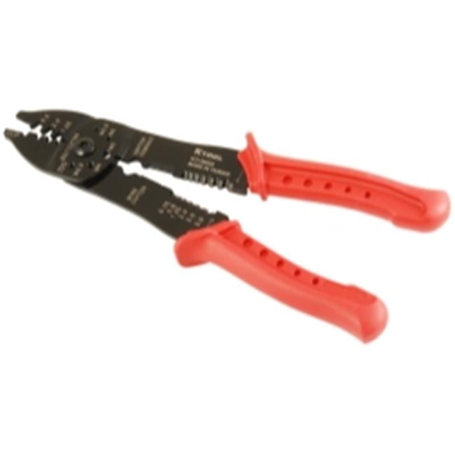 K Tool International  Professional Multi Purpose Crimper & Wire Stripper - 8.5 in.