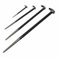 thumbnail image 1 of K Tool International Pry Bar Set, Lady Slipper Style; Ultra- Strength Heavy Duty Heat Treated Steel, Rolling Head Pry Bars (6", 12", 16", 20" sizes); KTI71600, 1 of 9