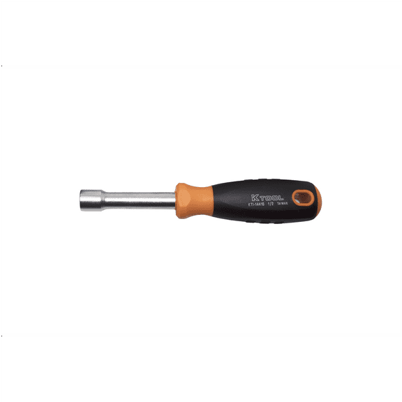 K Tool International SAE NUT DRIVER 1/2 X 3" SOFT-GRIP HANDLE