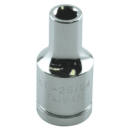 K Tool International SOC 4MM 1/4D 6PT