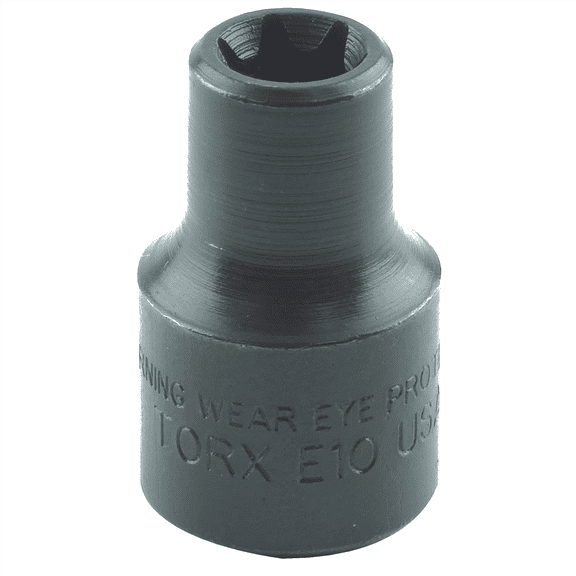 K Tool International SOC E10 3/8D IMP EXT TRX