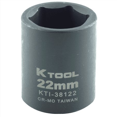 K Tool International SOC IMP MET 1/2DR 22MM