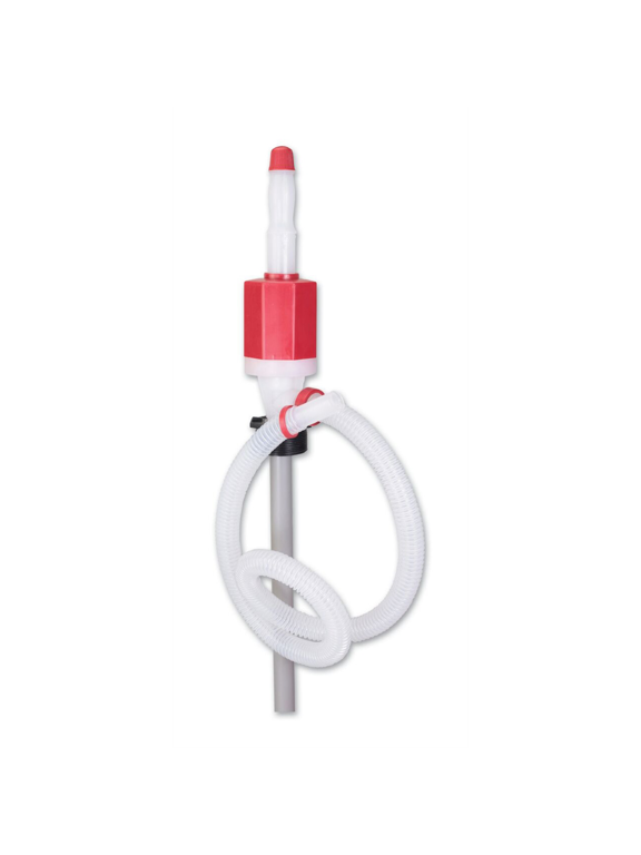 72251 55 Gallon Drum Siphon Pump for Garages, Repair Shops and DIY, Delivers Up to 7 GPM, Polyethylene Construction, Used with Water Based Media, Detergents, Soaps, Antifreeze