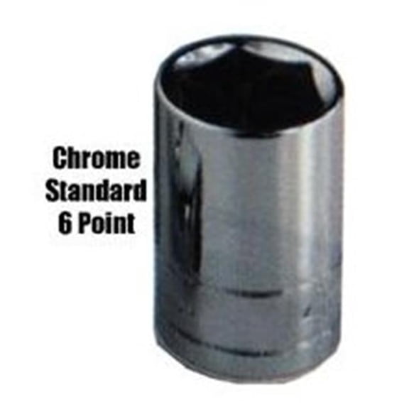 K Tool International  Socket 27mm 0.5 Inch Drive Standard 6 Point