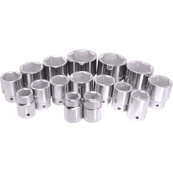 K-Tool International Socket,Chrome,Stan,6 pt.,3/4"Dr,1-7/8" KTI-24160