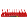 thumbnail image 1 of K Tool International Socket Holder 3/8 Inch Drive SAE Red, 1 of 6
