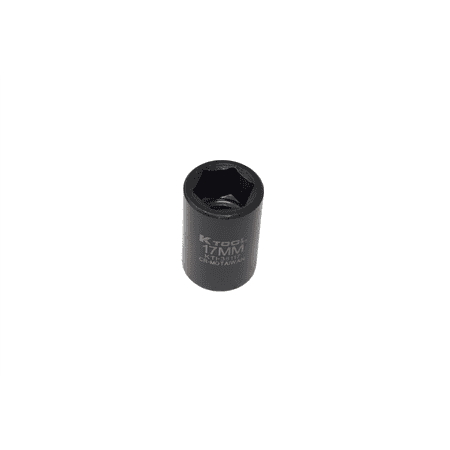 K Tool International Socket Impact 17mm 1/2 in. Dr