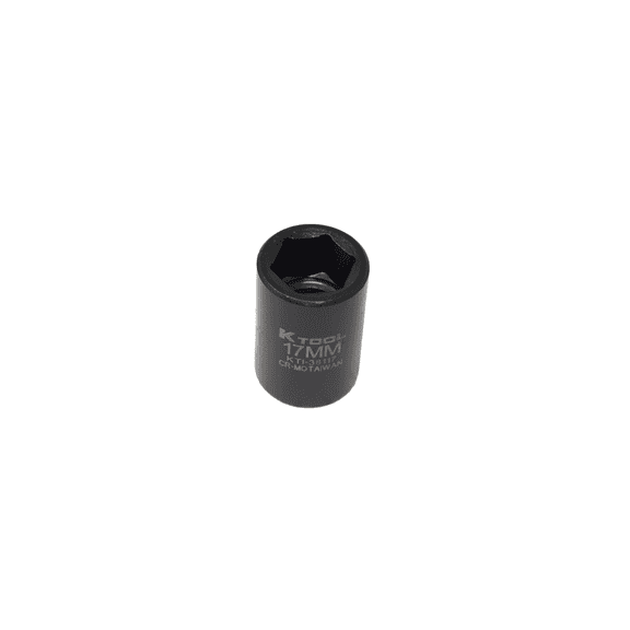 K Tool International Socket Impact 17mm 1/2 in. Dr