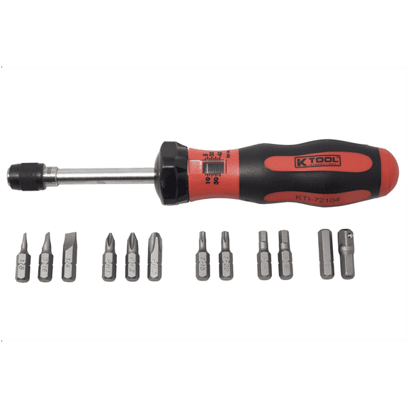 K Tool International Torque Screwdriver Set 13 Pieces