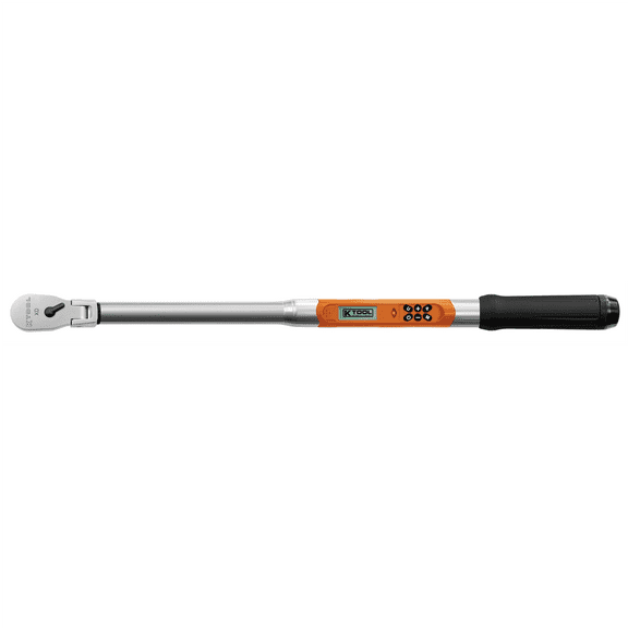 K Tool International Professional Angle Torque Wrench Electronic 1/2 Inch Drive 250 Foot/Pounds