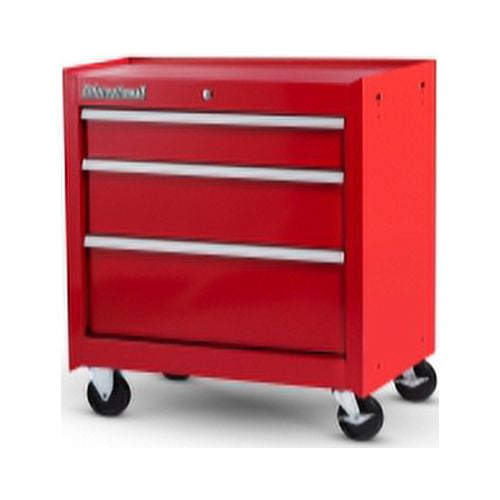K Tool International WRB-2703RD Drawer Mobile Cabinet, Red