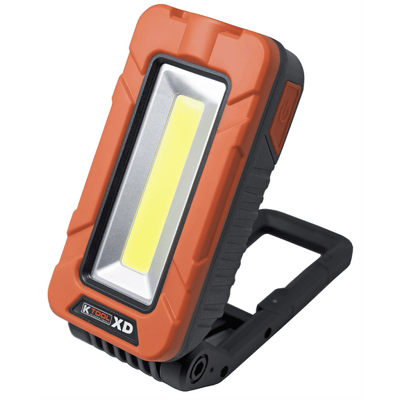 K Tool International 7334XD Rechargeable Work Light 1100 Lumen COB Folding