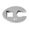 thumbnail image 1 of K Tool International Wrench 10mm Flare Nut Crowfoot 6 Point 3/8 Drive, 1 of 1