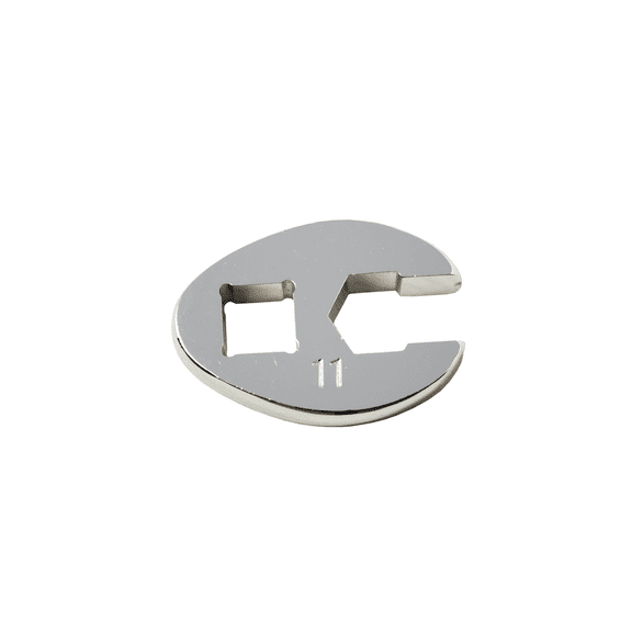 K Tool International Wrench 11mm Flare Nut Crowfoot 6 Point 3/8 Drive