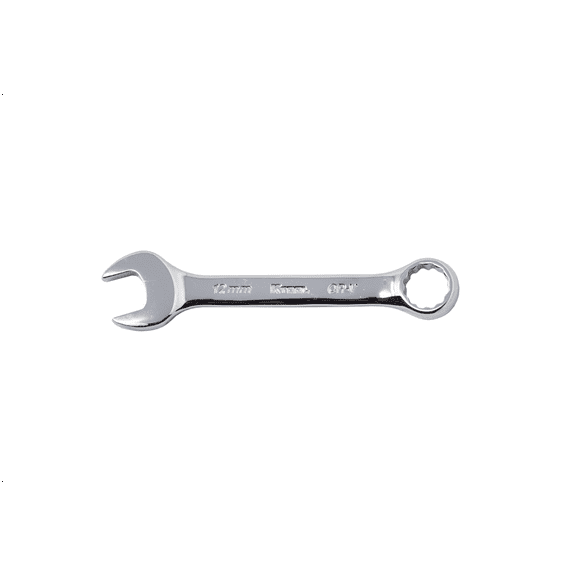 K Tool International Wrench 12mm Combination Short 12 Point 15 Degree