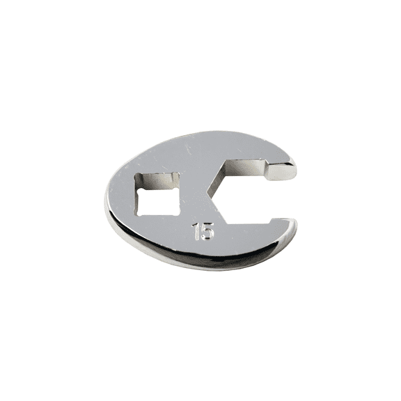 K Tool International Wrench 15mm Flare Nut Crowfoot 6 Point 3/8 Drive
