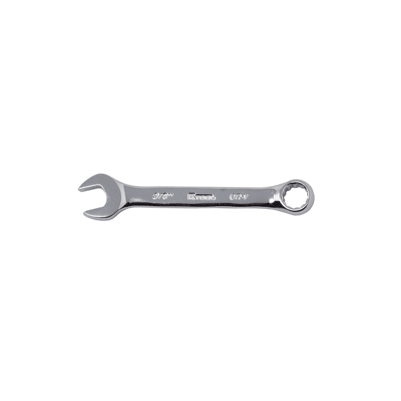 K Tool International Wrench 3/8 Inch Combination Short 12 Point 15 Degree