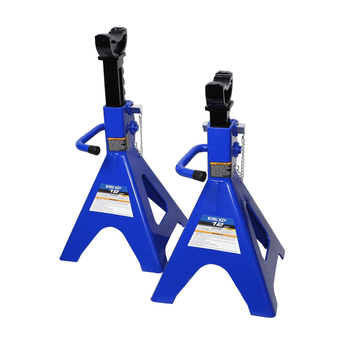 K-Tool KTIXD61211 12 Ton Jack Stands w/Locking Pin