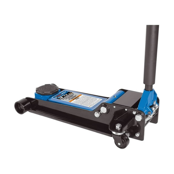 K Tool XD63133 3.33 Ton Low Profile Service Jack, Dual Pump, Safe Design
