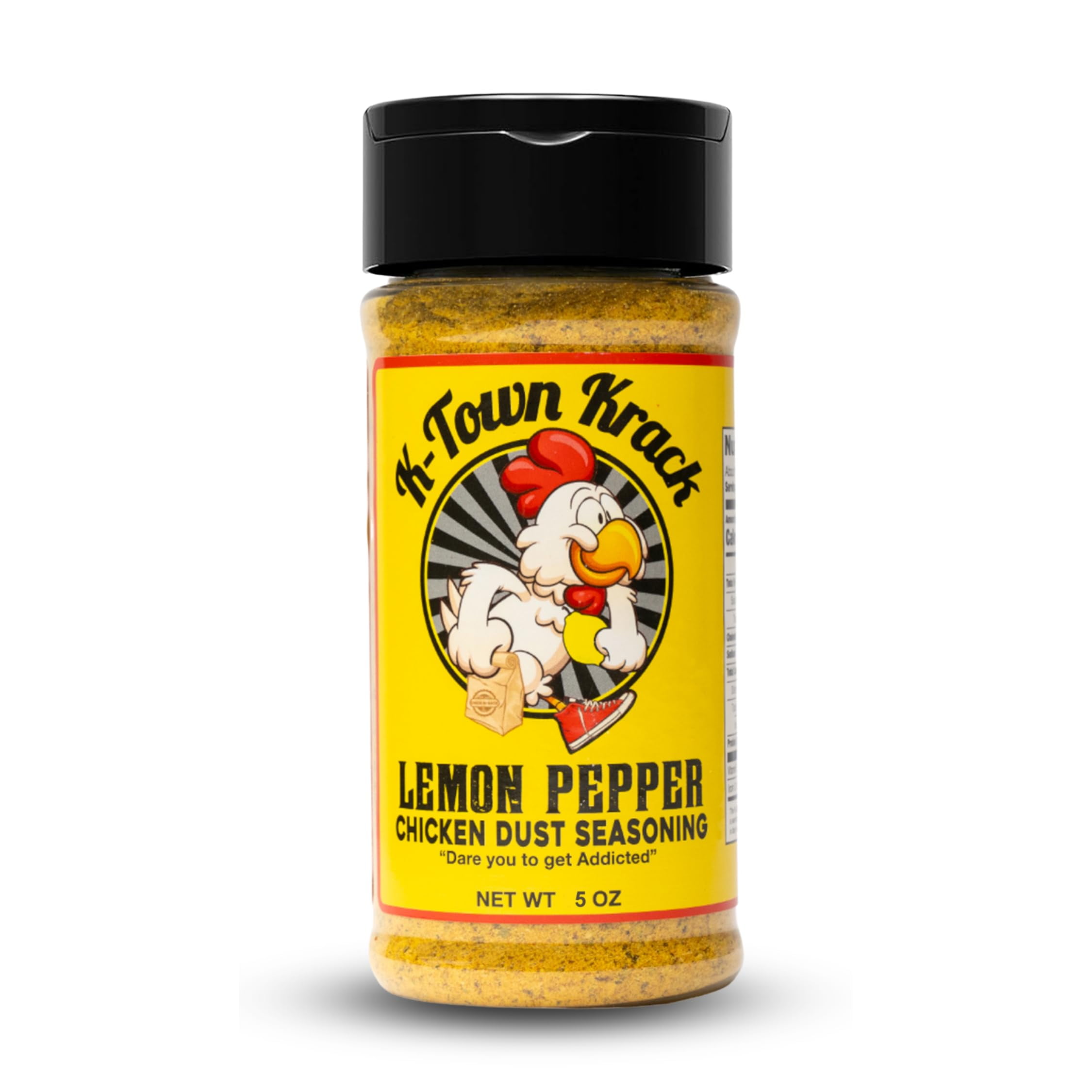 KTown Krack Lemon AIF4 Pepper Chicken Dust Seasoning Lemon Pepper