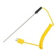 thumbnail image 1 of K Type Surface Thermocouple Probe 3x200mm Handheld Needle Tip Temperature Sensor 50 to 1200C, 1 of 5