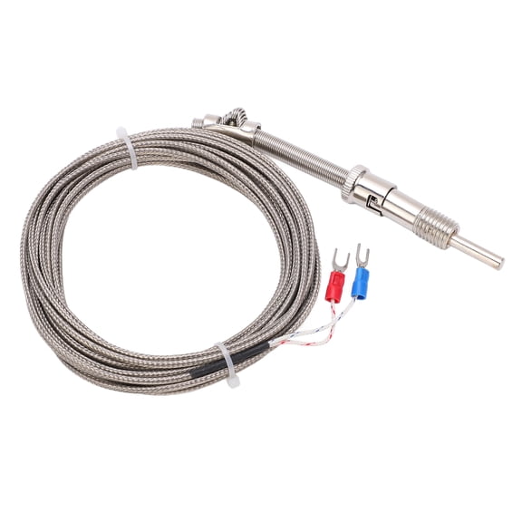 K,Type Temperature Sensor: 5mm Probe, Reliable Measurement, Compatible with Most Devices
