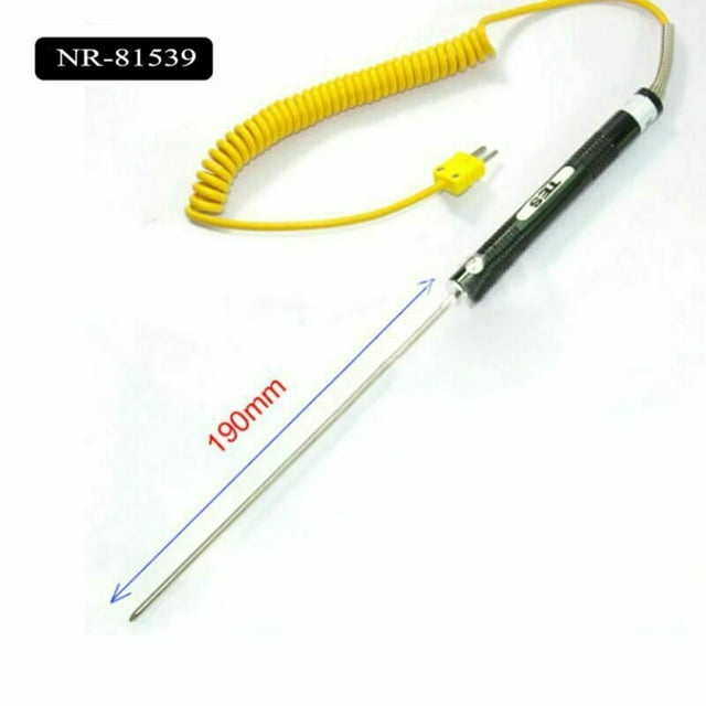 K Type Thermocouple For Temperature Probe Sensor 500°C For Thermometer