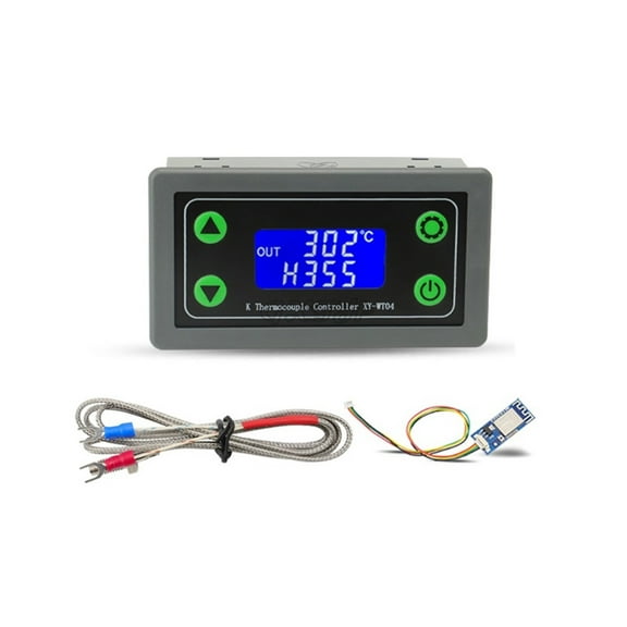 K Type Thermocouple High Temperature Controller Remote Digital Thermostat, Temperature Controller Switch ,Upgrade Function