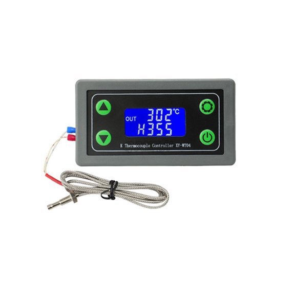 K Type Thermocouple High Temperature Controller Remote Digital Thermostat, Temperature Controller Switch