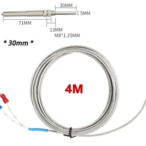 K-Type Thermocouple Probe Temperature Sensor Controller Sensor Sensor Probe