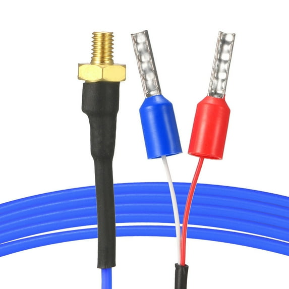 K Type Thermocouple Temp Sensor Probe for 3D Printer 1M Cable M4 Thread