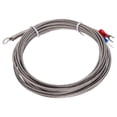 thumbnail image 1 of K Type Thermocouple Temperature Sensor 5mm Ring High Temperature Probe 13ft Wire 0 to 600°C, 1 of 5