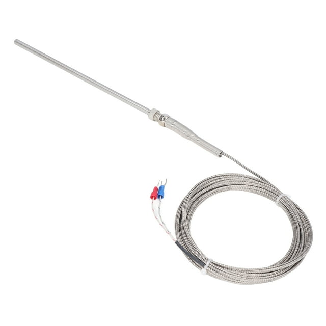 K Type Thermocouple Temperature Sensor Probe 150mm 0°C to 600℃ Quick